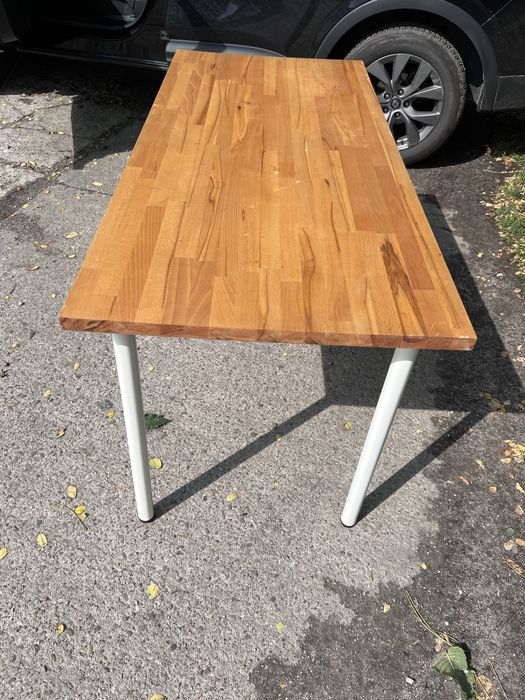 Stolik kawowy IKEA Linmnon/ melltrop/ Vihals  plus krzesla