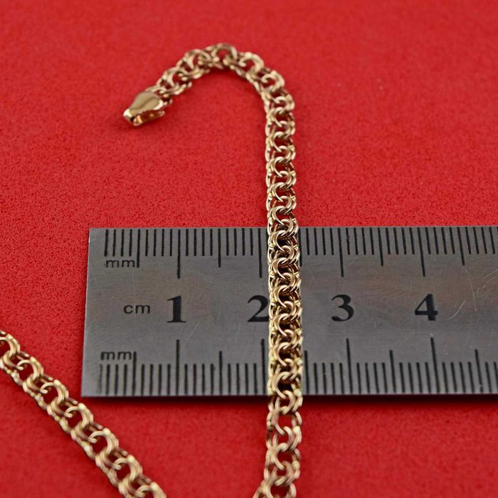 ‼Женский золотой браслет 4,38 гр 17 см Золотий браслет 585 проба