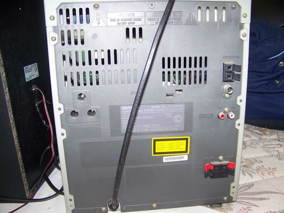 aparelhagens midi AIWA e AKAI - cds e tape KO