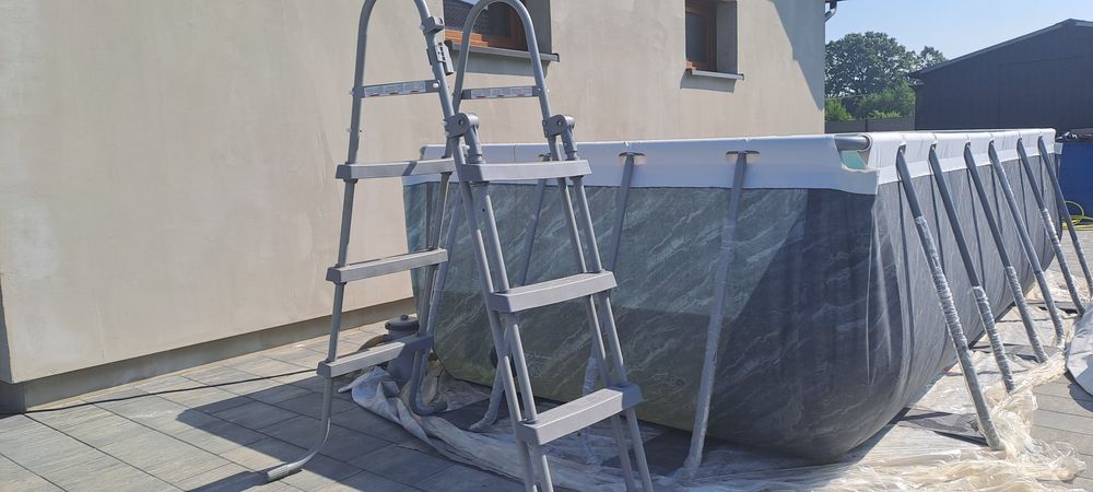 Basen Intex 400x200x100 Ogrodowy Stelażowy 26788