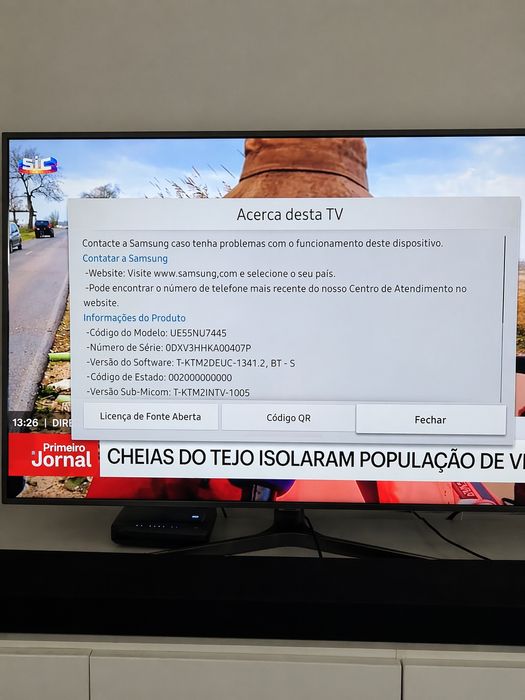 Televisão Samsung 55