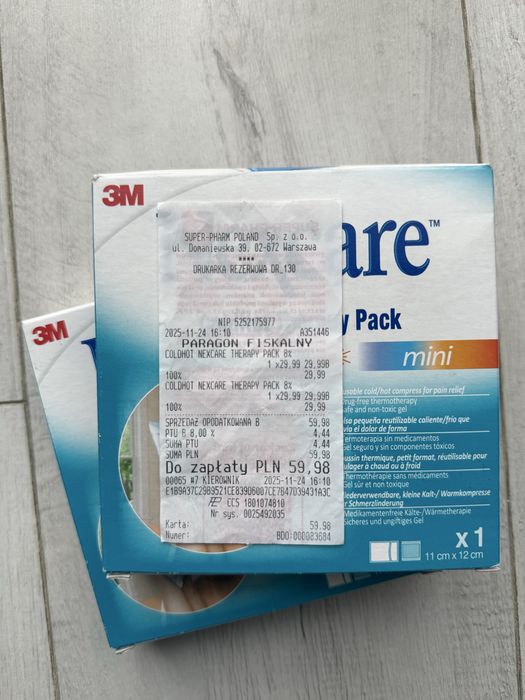 Nexcare ColdHot Therapy Pack mini kompresy żelowe