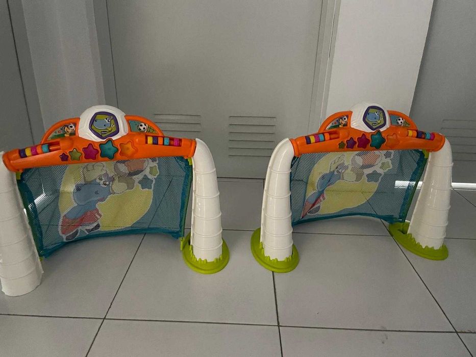 Baliza e tabela de basket