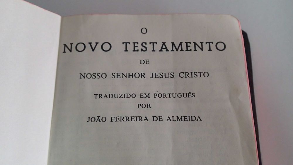 O Novo Testamento, traduzido por João Ferreira de Almeida