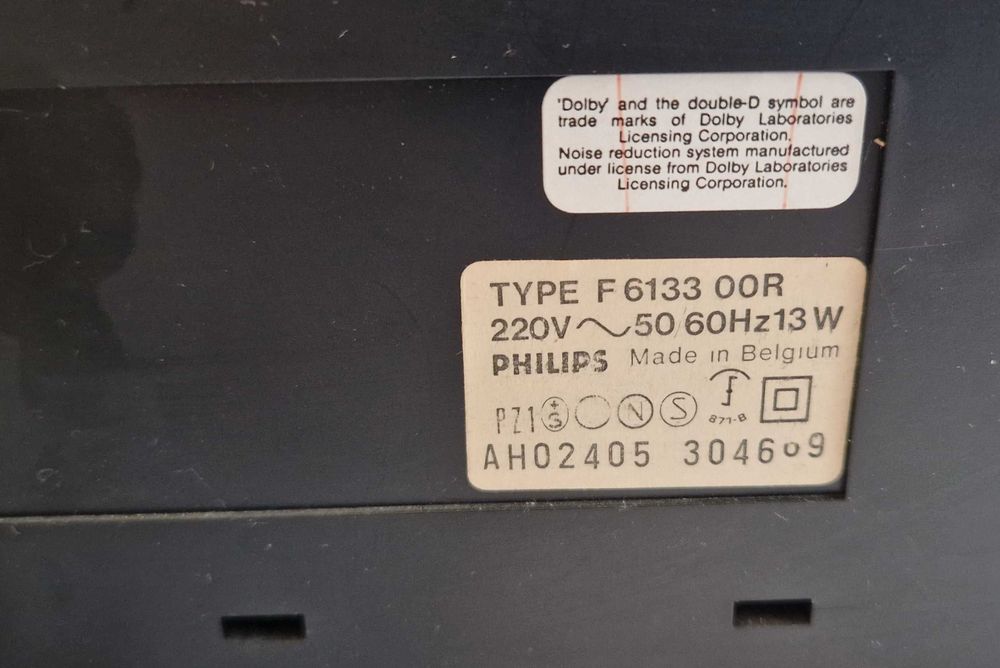 Wieża Philips  Magnetofon F6133 i Amplituner F5130