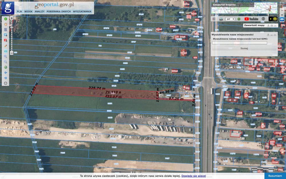 Sprzedam działkę pod inwestycje