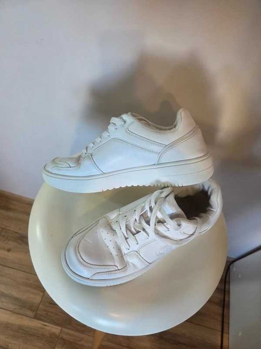Damskie białe buty/sneakersy - Champion