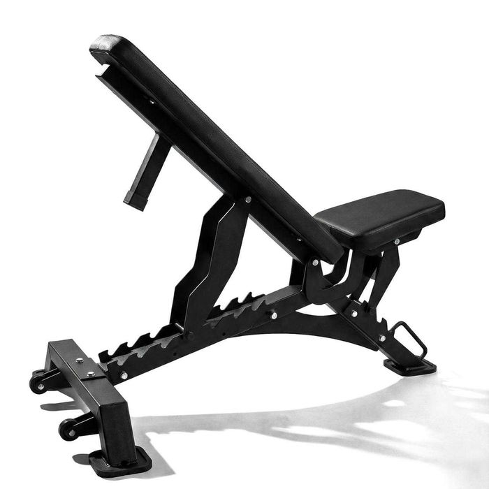 Ławka treningowa regulowana solidna heavy duty stalowa płaska skośna