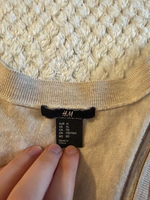 Delikatny kardigan h&m rozmiar 42