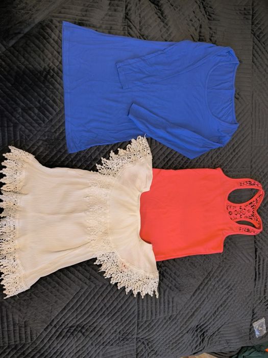 Paka ubrań damskich okazja wyprzedaż XS i s