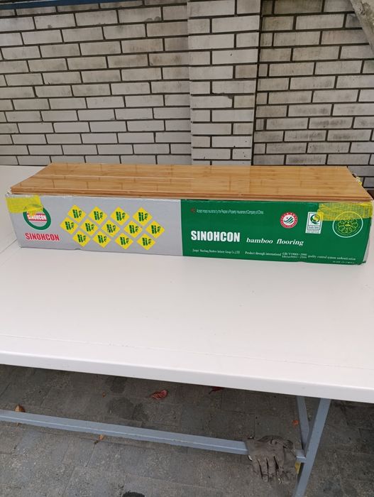 Паркетная доска - массив бамбук