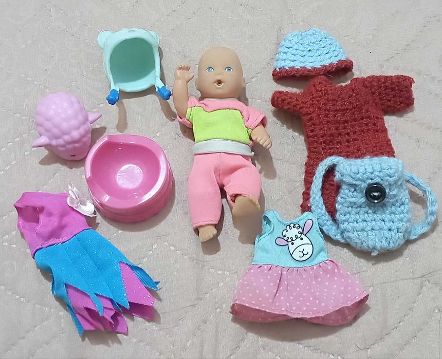 Пупс ростом 12 см