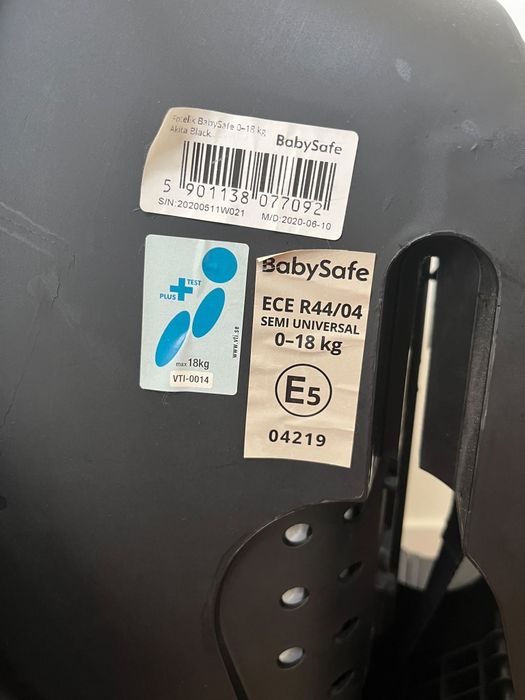 Cadeira babysafe Akita