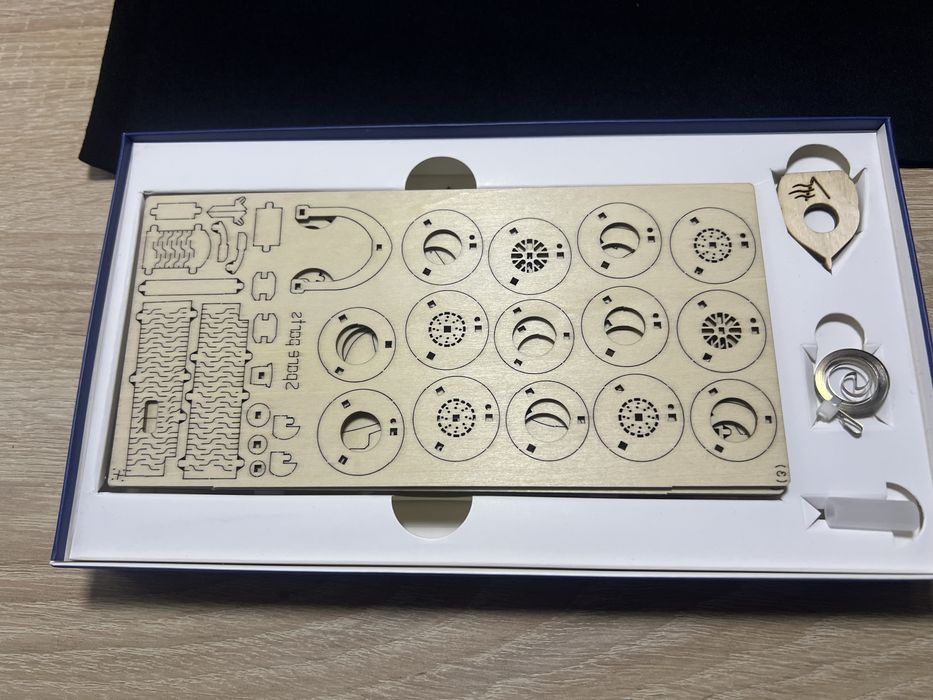 Деревяний 3D конструктор гоночного боліду