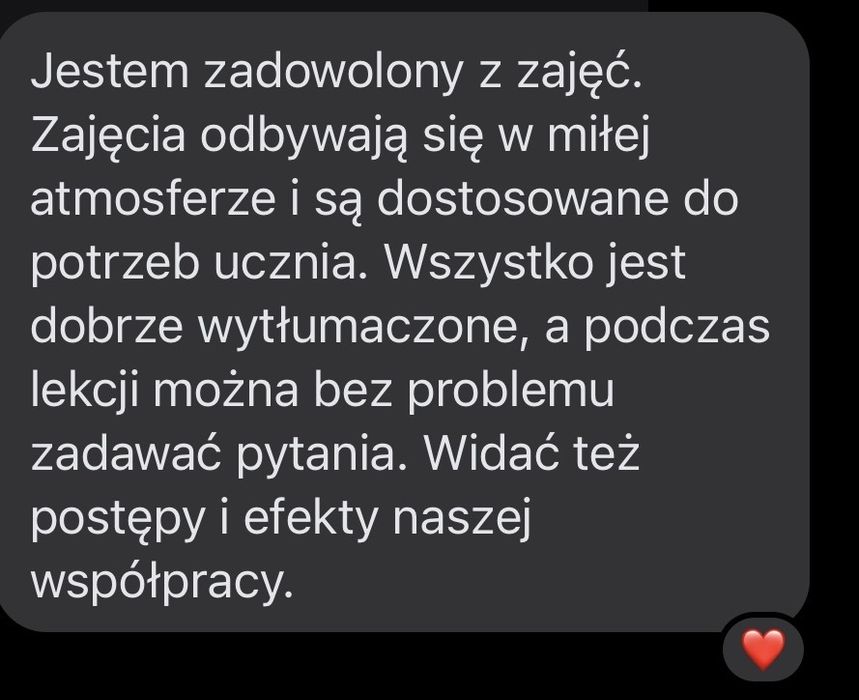 Korepetycje ze studentem politechniki warszawskiej MATEMATYKA ANGIELSKI FIZYKA