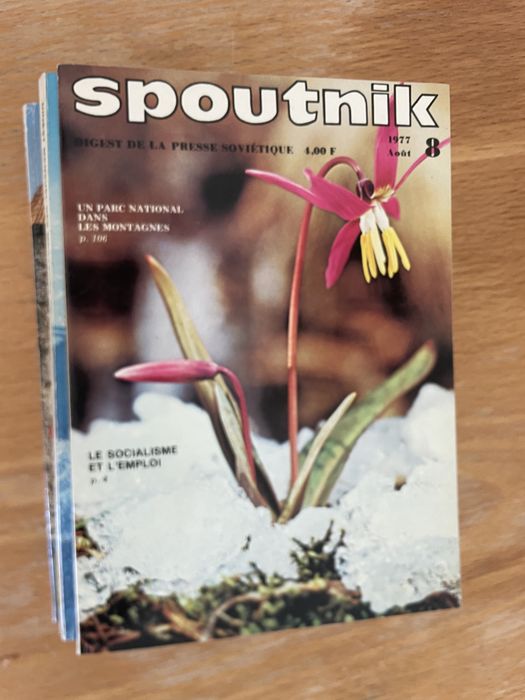 Revistas antiga URSS Spoutnik
