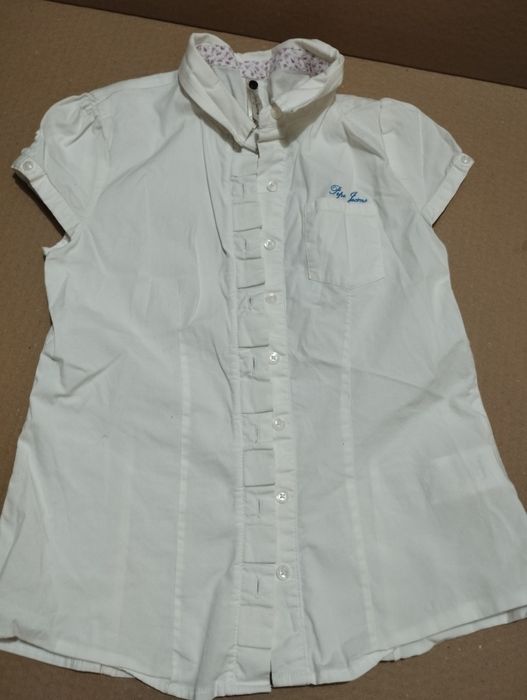 childrens place , блузка, школьная юбка шорти