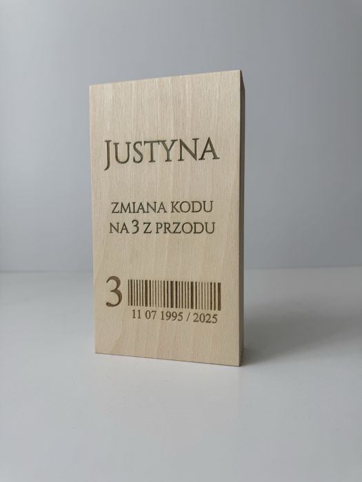 Pudełko prezentowe na pieniądze urodziny wesele ślub moda