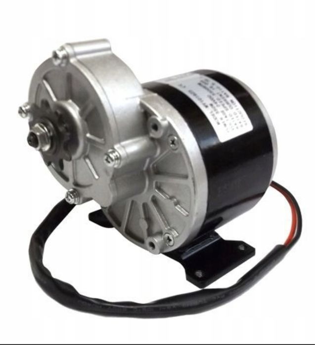 Silnik elektryczny 24v 350w przekladnia 286RPM