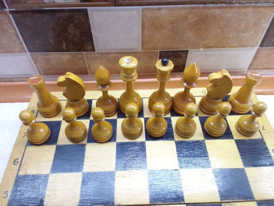 Шахматы СССР деревянные.