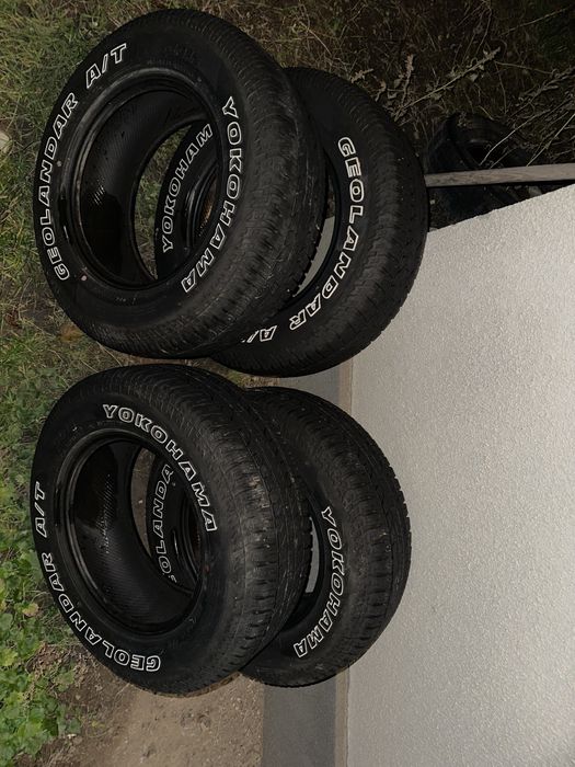 Шины Yokohama Geolandar 215 70 15 всесезонные