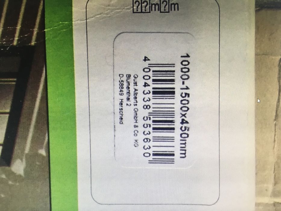 Okno krata ochrona regulowany montaż