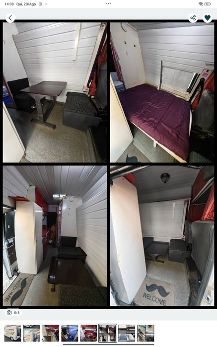 Autocaravana Renault trafic 2.1 gasóleo 1989