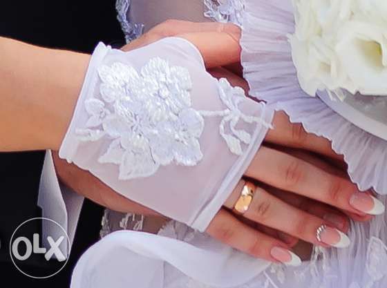 весільні рукавички