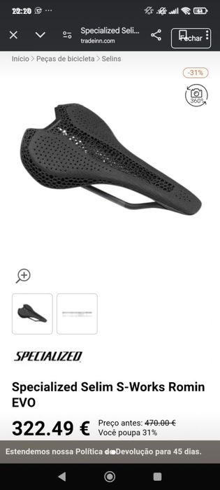 Selim Specialized S Works Romin