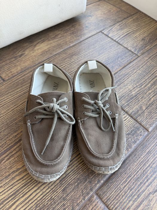 Еспадрільї, мокасина zara 34 розмір