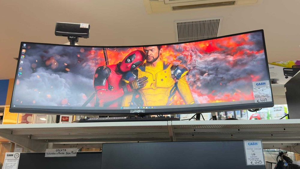 Monitor Curvo Gaming ASUS Rog Strix XG49VQ. 1 ano garantia