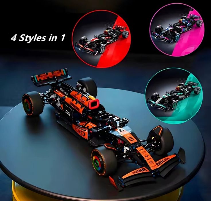 Конструктор Vechiel Race 1:8 Formula F1 -1620 блоков Lego 4 в 1 .