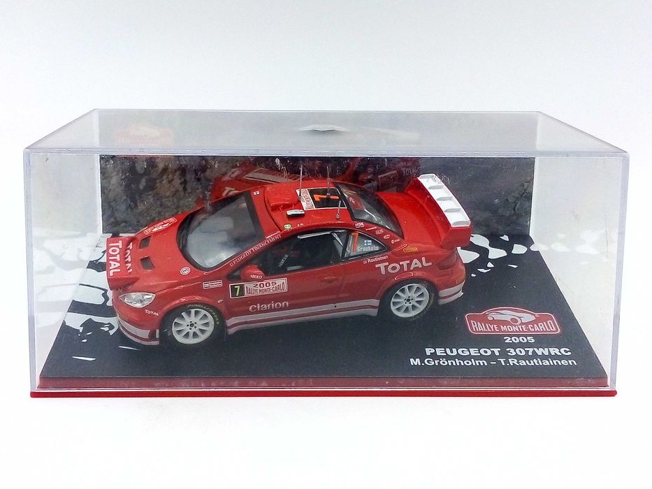 Norev 1/43 Peugeot 307 WRC Monte-Carlo 2004 #5 Gronholm – Miniature De Collection