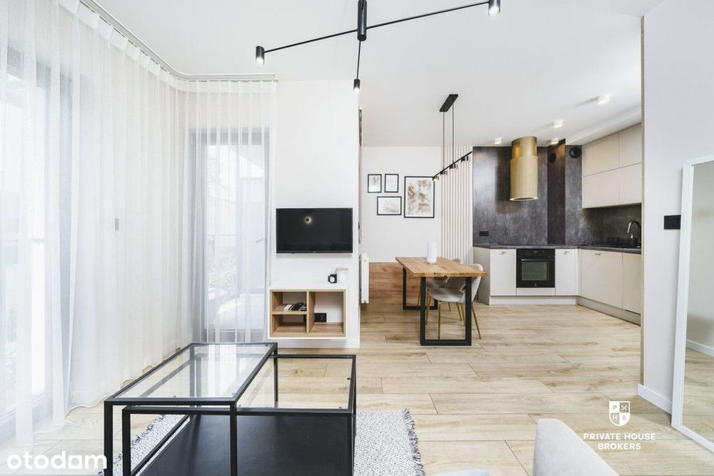 Klimatyzowane nowoczesne 40 m² - Ap. Wybickiego - Widok 2