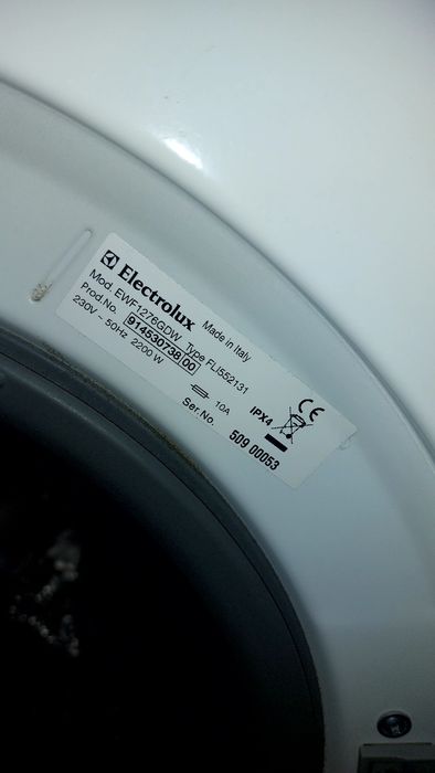 Pralka Elektrolux na części