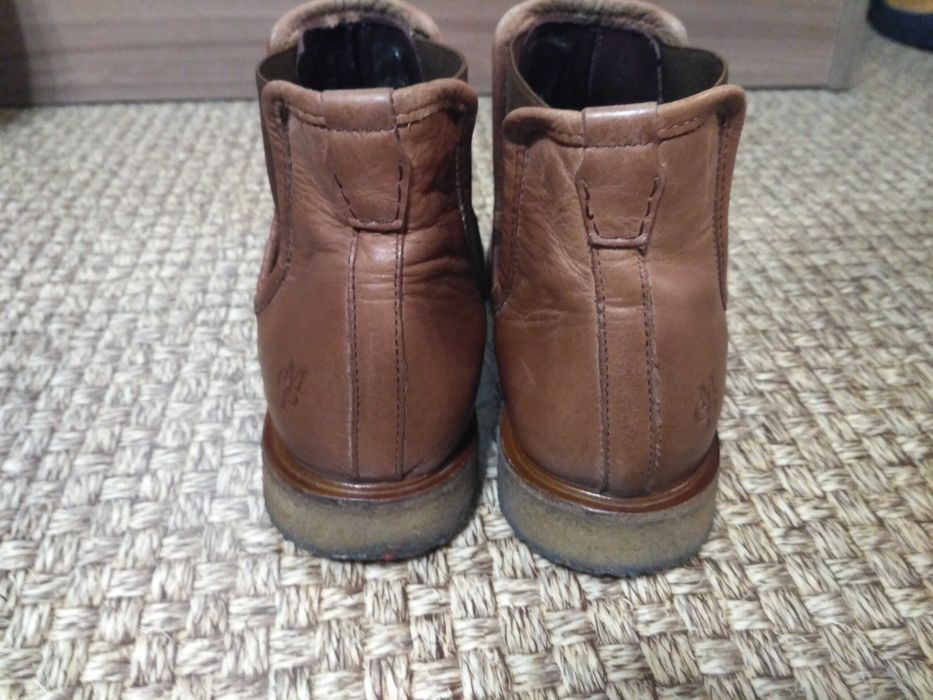 Ботинки челси демисезонные  коричневые Marco Polo размер 39.