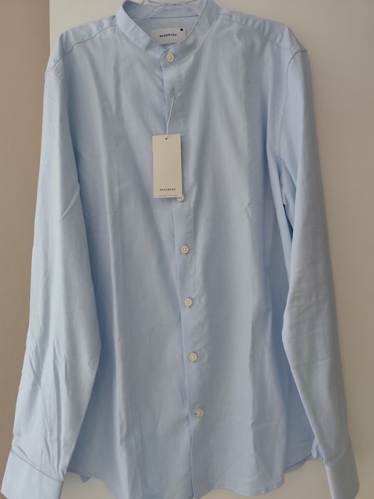 Koszula męska na stójce