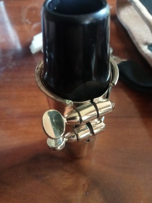 Ustnik saksofonu Saksofon Henri Selmer Paris France obroża ustnikik