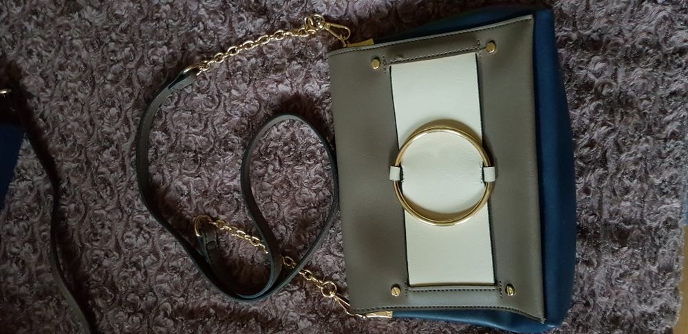 Nowa torebka kopertowa na ramię na długim pasku łańcuszku New Look