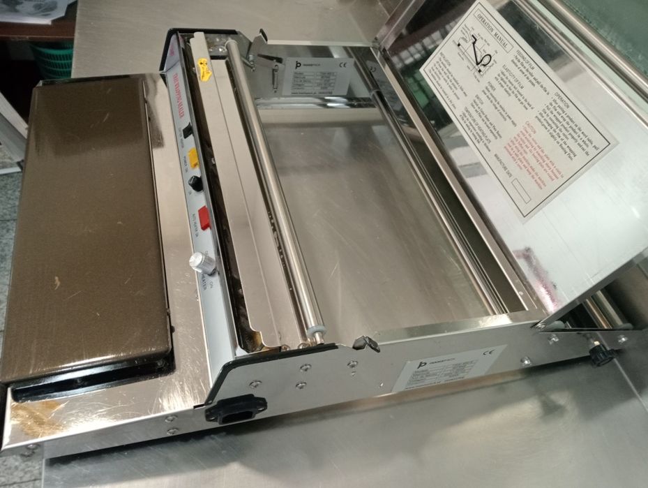 Máquina embaladora de covetes manual