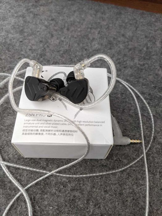Вакуумні навушники KZ ZSN Pro X | Ідеальні для ігор та музики