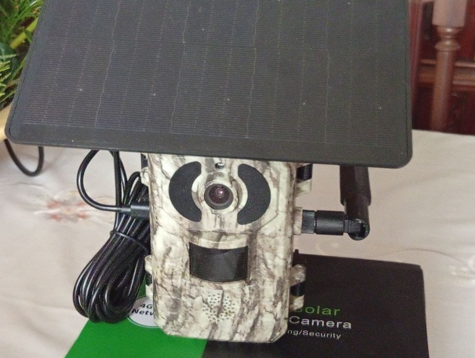 Trailer câmera 4G solar