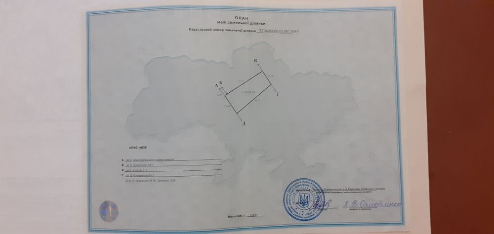 Земельні ділянки м. Березань, Київської області