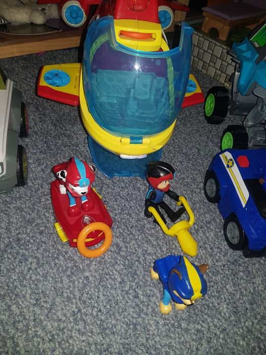 Zestaw Psi Patrol Łódź podwodna tracker chase rex