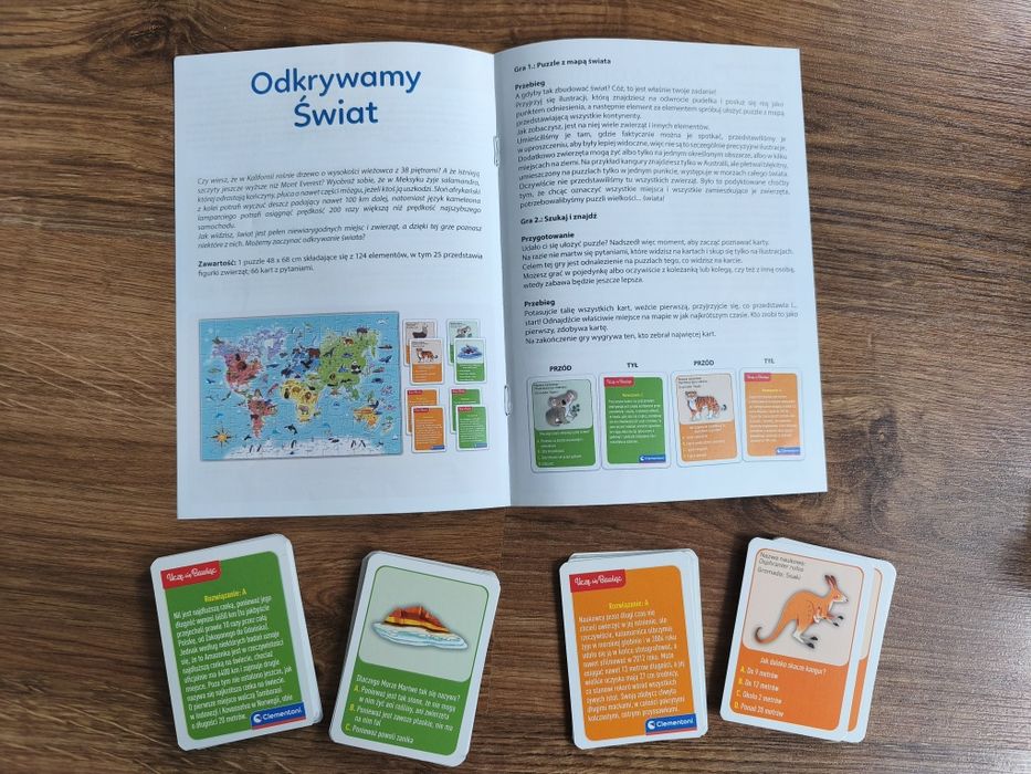 Gra edukacyjna Odkrywamy Świat