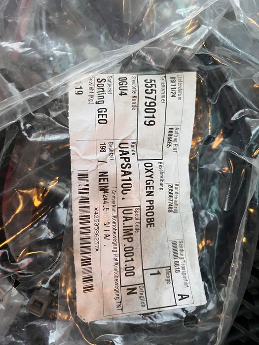 Лямбда Зонд (Кисневий Датчик) 55579019 GM, Оригінал, Б/У