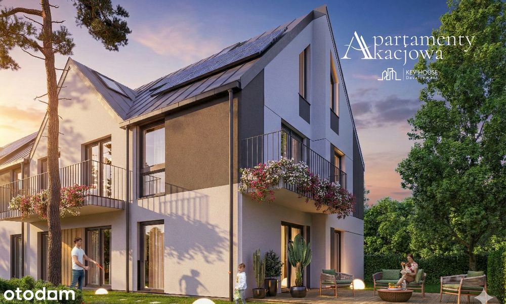 147 m² jak dom | od 4 930 zł/m² | 18 min do Ursynowa | 3 balkony