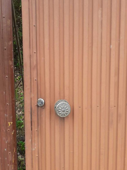 Portão ferro em 3 partes