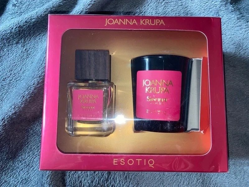 NOWY zestaw Joanna Krupa secret sense 50 ml i świeca sojowa