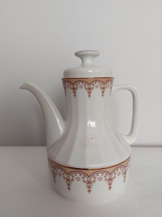 Dzbanek Eschenbach porcelana złote zdobienia